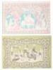 Collection of Victorian lace-type Valentines and illustrated trade cards - 2