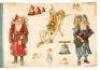 Album of Victorian era illustrated embossed die-cuts