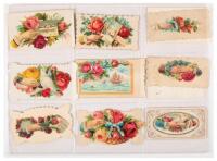 Album of 300 Victorian lace-type Valentines