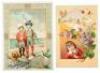 Collection of Victorian/Edwardian era trade cards and holiday greetings - 5
