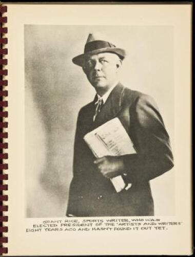 Artists and Writers Golf Association, 1948
