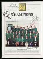 Masters 1984 [Annual] - signed by over forty golfers