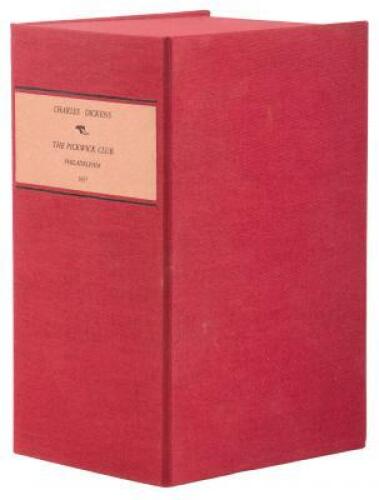 The Posthumous Papers of the Pickwick Club: Containing a Faithful Record of the Perambulations, Perils, Adventures and Sporting Transactions of the Corresponding Members. Edited by "Boz."