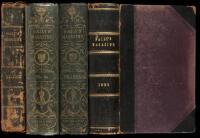 Baily's Magazine of Sports and Pastimes - four bound volumes