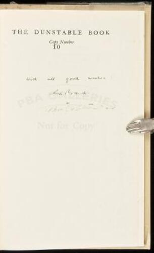 The Dunstable Book [History of Dunstable Downs Golf Club]