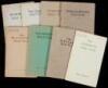 Collection of fifty-three golf club handbooks