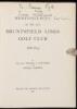 Reminiscences of the Old Bruntsfield Links Golf Club, 1866-1874