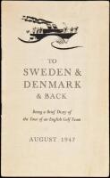 To Sweden & Denmark & Back: Being a Brief Diary of the Tour of an English Golf Team