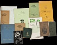 Ten booklets on Caddies