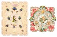 Five Victorian & early 20th century lace-type Valentines