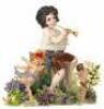 Five cherubic Victorian Valentines - 3