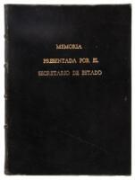 Memoria presentada al Soberano Congreso Mexicano por el secretario de estado y del despacho de relaciones interiores y exteriores