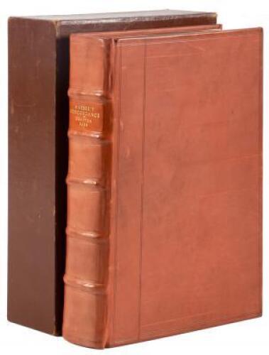 A Concordāce, that is to saie, a work wherein by the ordre of the letters of the A.B.C. ye maie redely finde any worde conteigned in the whole Bible, so often as it is there expressed or mentioned