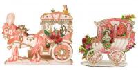 Ten pop-up Victorian Valentines with carriages