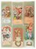 Small Album of 170 Victorian pop-up fold-out Valentines - 4