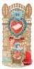 Twelve fold-out Victorian & early 20th century Valentines - 2