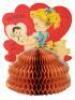 Album of fifty-five Victorian & early 20th century Beehive Valentines - 4