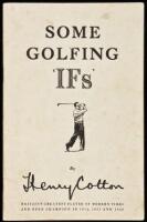 Some Golfing "Ifs"
