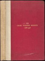 The Crail Golfing Society, 1786-1936, Being the History of an Eighteenth-Century Golf Club in the East Neuk of Fife