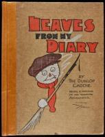 Leaves from My Diary by The Dunlop Caddie, being a Record of his Wartime Adventures [front boards title]