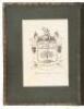 Album of Thomas Bewick vignettes or 'tale-pieces', presented to Richard Arkwright - 2