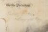 Naval commission for Lieutenant Henry B. Rumsey signed by President Abraham Lincoln - 4