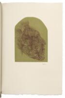 Mokomaki: Thirteen etchings of shrunken & tattooed Maori heads by Leonard Baskin and three poems by Ted Hughes