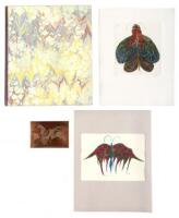 Lepidoptera Fantastica - one of 10 deluxe copies with original drawing and etched copper printing plate