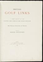 British Golf Links: A Short Account of the Leading Golf Links of the United Kingdom with Numerous Illustrations and Portraits