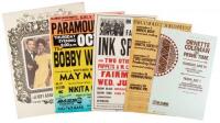 Five Jazz & Rock posters & handbills