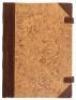 Exquisite finely bound folio blank book - 4