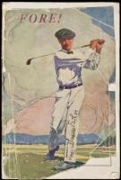 Souvenir Book Issud [sic] by the New York Newspaper Golf Club On the Occasion of the First Tournament Played by the Professional Golfers' Association of America