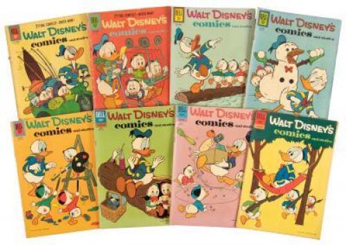 Walt Disney's Comics and Stories: Lot of Eight Comics