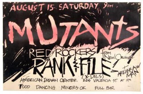 Mutants / Red Rockers / Rank & File