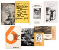 A selection of Charles Bukowski ephemera