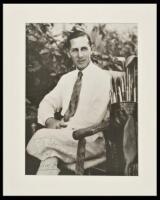 Photograph of Wilfred Reed, signed