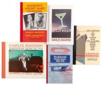 Five first editions by Charles Bukowski