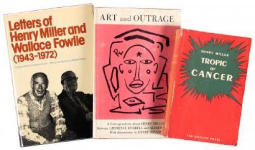 Three works signed by Henry Miller