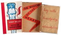 Three works by Henry Miller - one signed