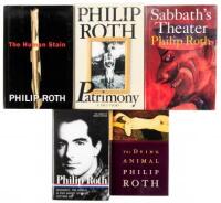 Five signed first editions by Philip Roth