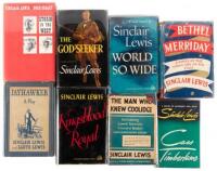 Eight works by Sinclair Lewis
