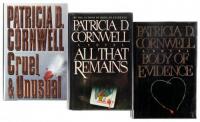 Three early first editions by Patricia D. Cornwell