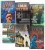 Six Inspector Morse novels by Colin Dexter, five of which are signed