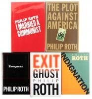 Five signed first editions by Philip Roth