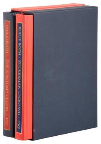 Two signed limited first editions by Philip Roth