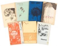 Seven literary journals from the 1960s
