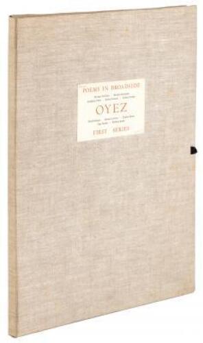 Poems in Broadside. Oyez First Series, Nos. 1-10