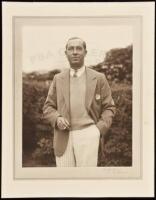 Photograph of Walter Hagen - signed by Pietzcker