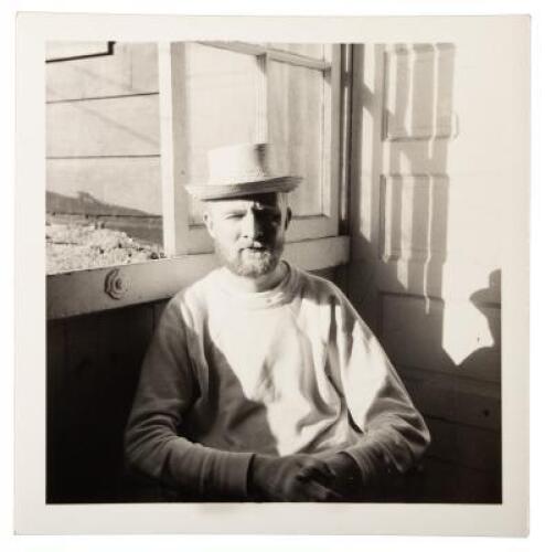 Original photograph of Richard Brautigan taken by his wife Virginia ca. 1960