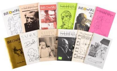 Sure, The Charles Bukowski Newsletter, issues 1-10